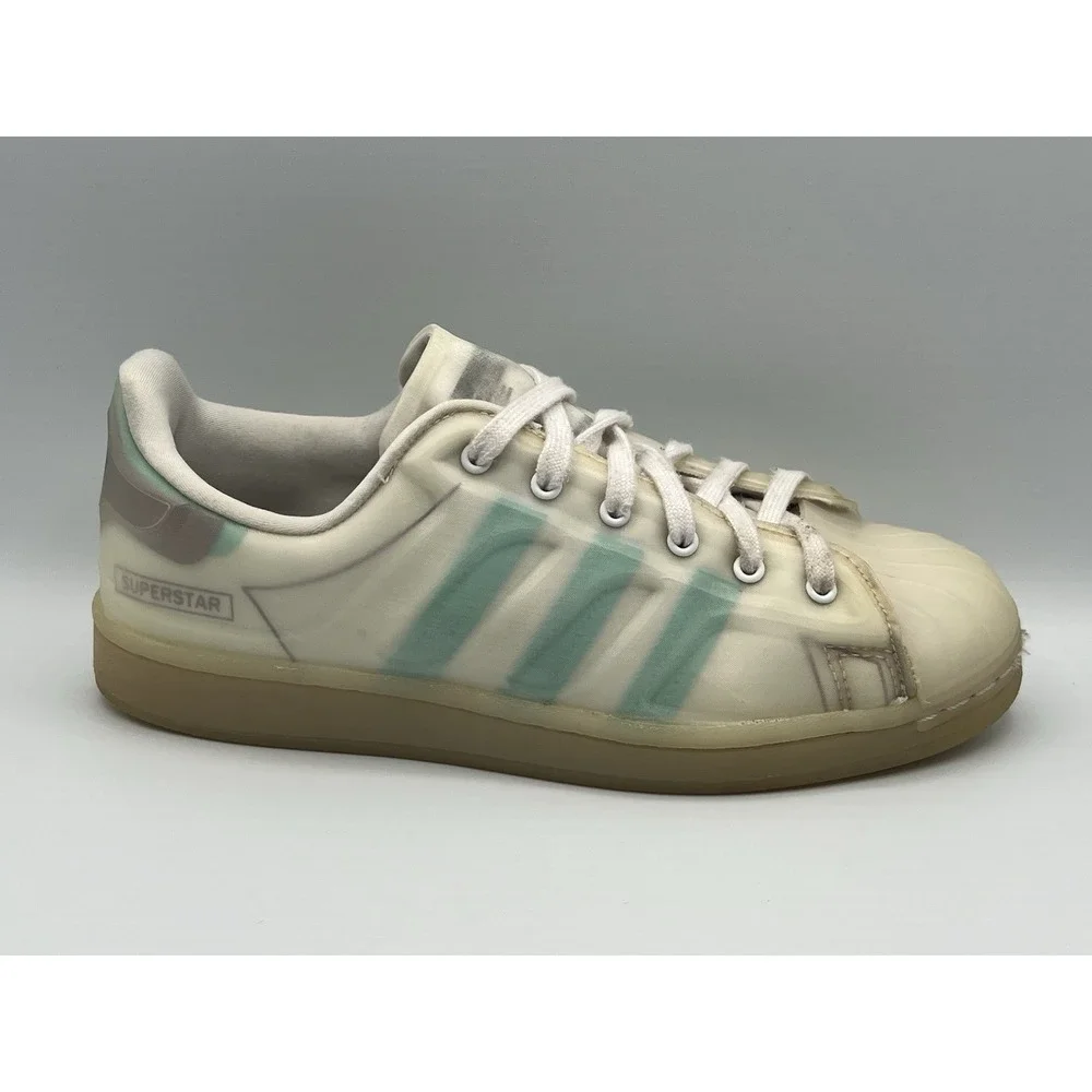 Adidas Superstar Future Clear Shell Toe - Youth Size 6.5‎ Women's Size 8